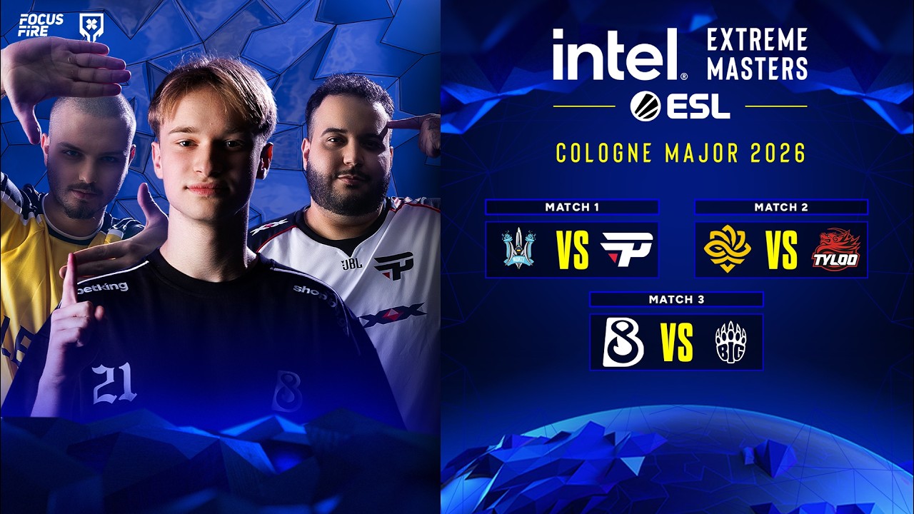 [FIL] IEM Cologne Major 2026 Day 8 - Monte vs paiN, Legacy vs TYLOO, BIG vs B8 Esports