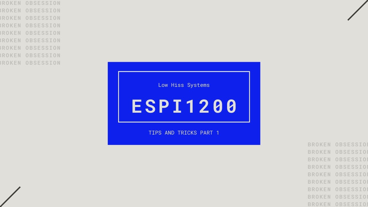 Low Hiss Systems eSPi Tips & Tricks - Segments
