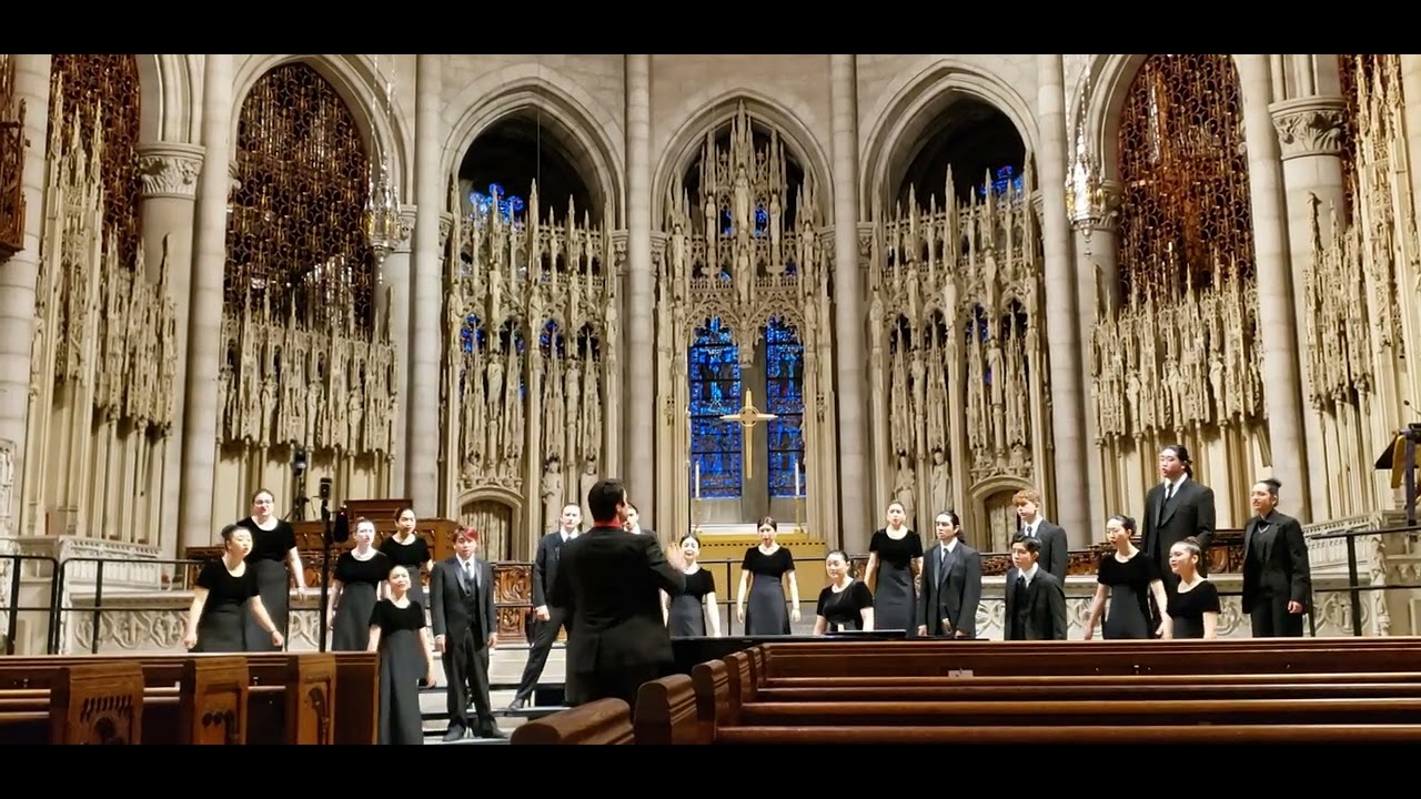 Ayala Choir Vocal Ensemble - NYC Tour 2023. Soon I Will Be Done. Arr. Stacey V. Gibbs