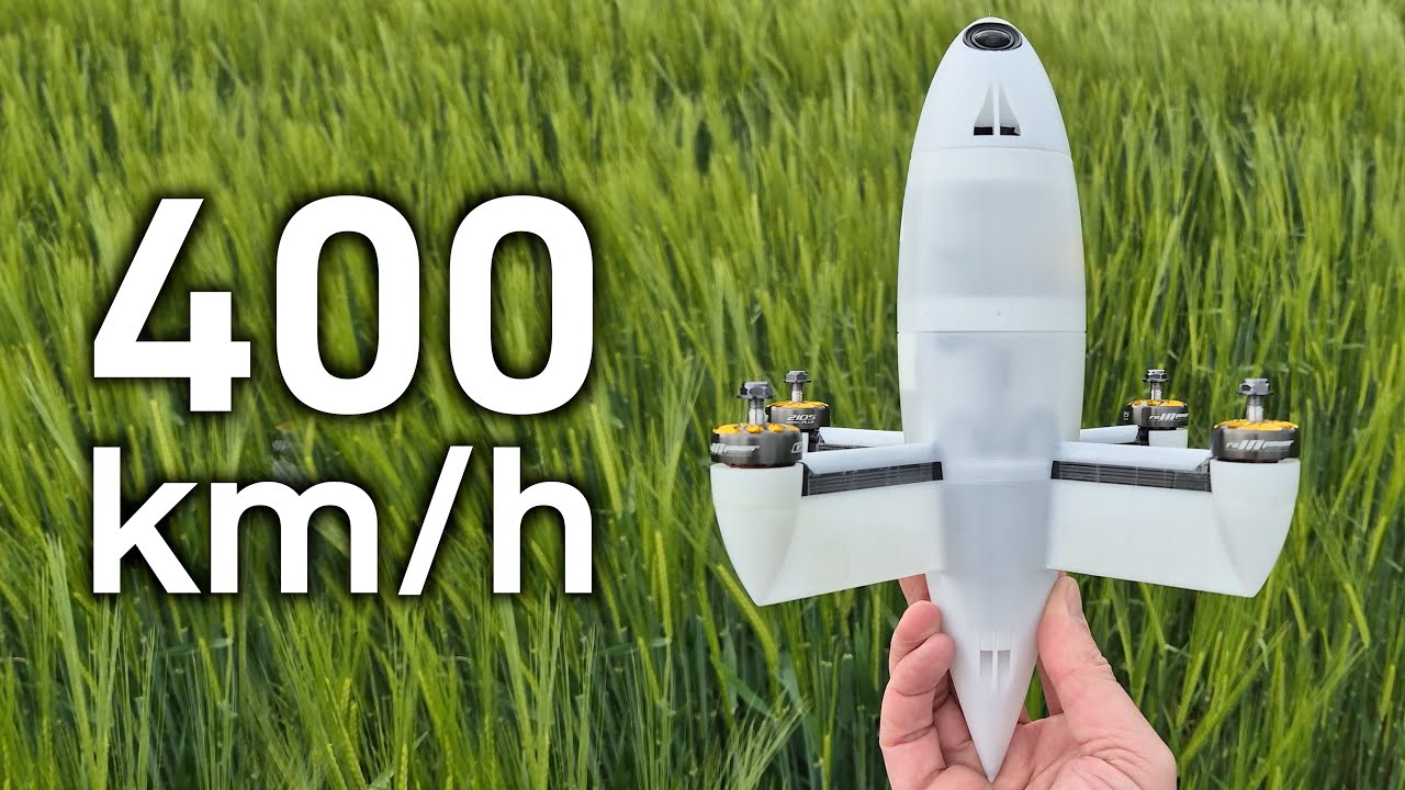 High Speed FPV Drone | 400 kmh / 250 mph | movr FAF stage 1 & 2 (DL1) | LOS & FPV