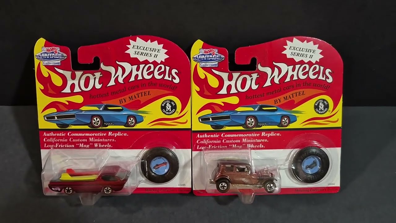 Retro Hot Wheels Redline Reproduction Cars ~ Vintage 25th Anniversary Castings: Humaj Diecast Review
