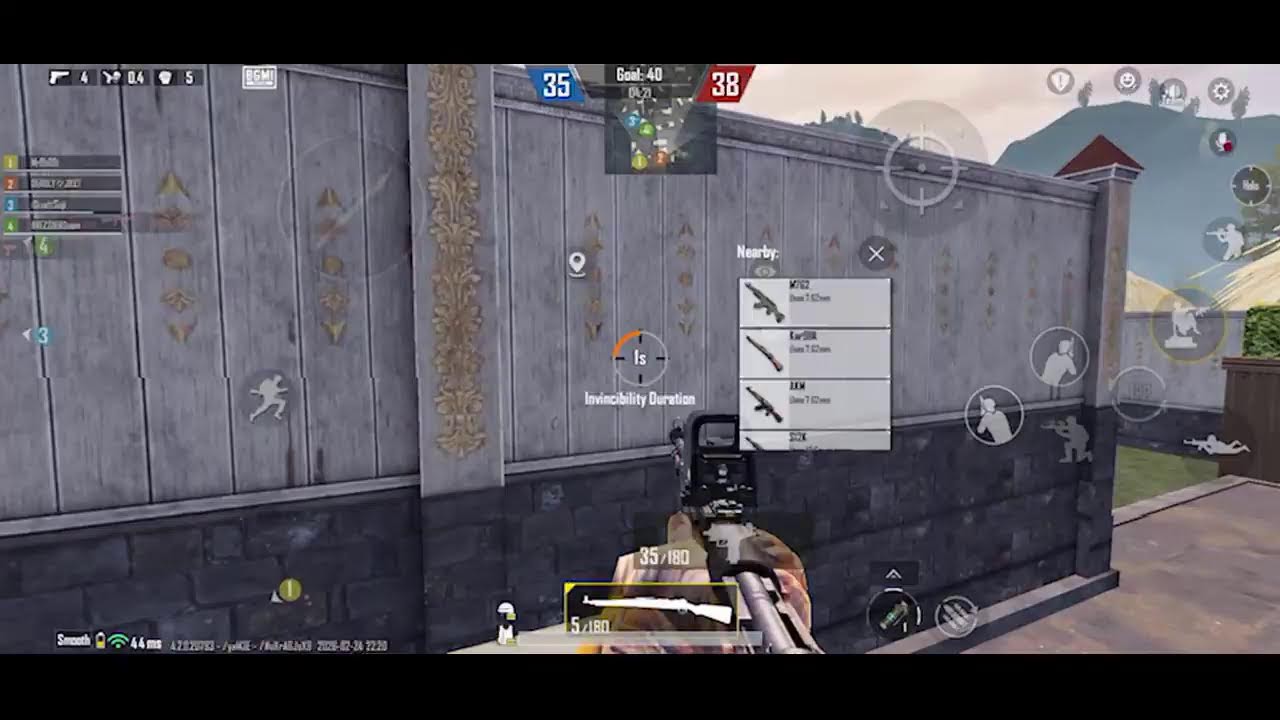 4vs4 arena match with random players