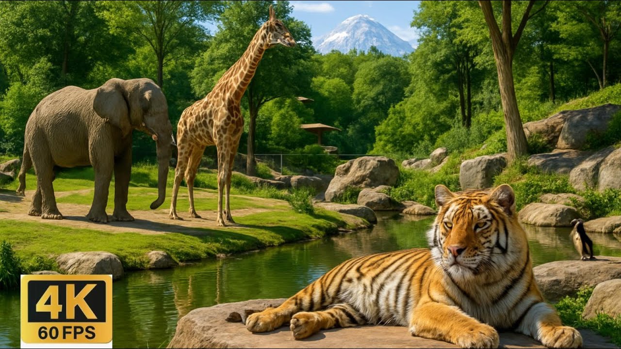 📍Zurich Zoo Tour | Amazing Animals and Nature in Switzerland 🦍🐅