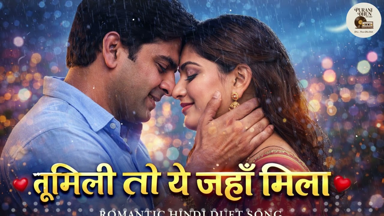 तू मिली तो ये जहाँ मिला 💖 | 90s Style Romantic Duet | Heart Touching Love Song