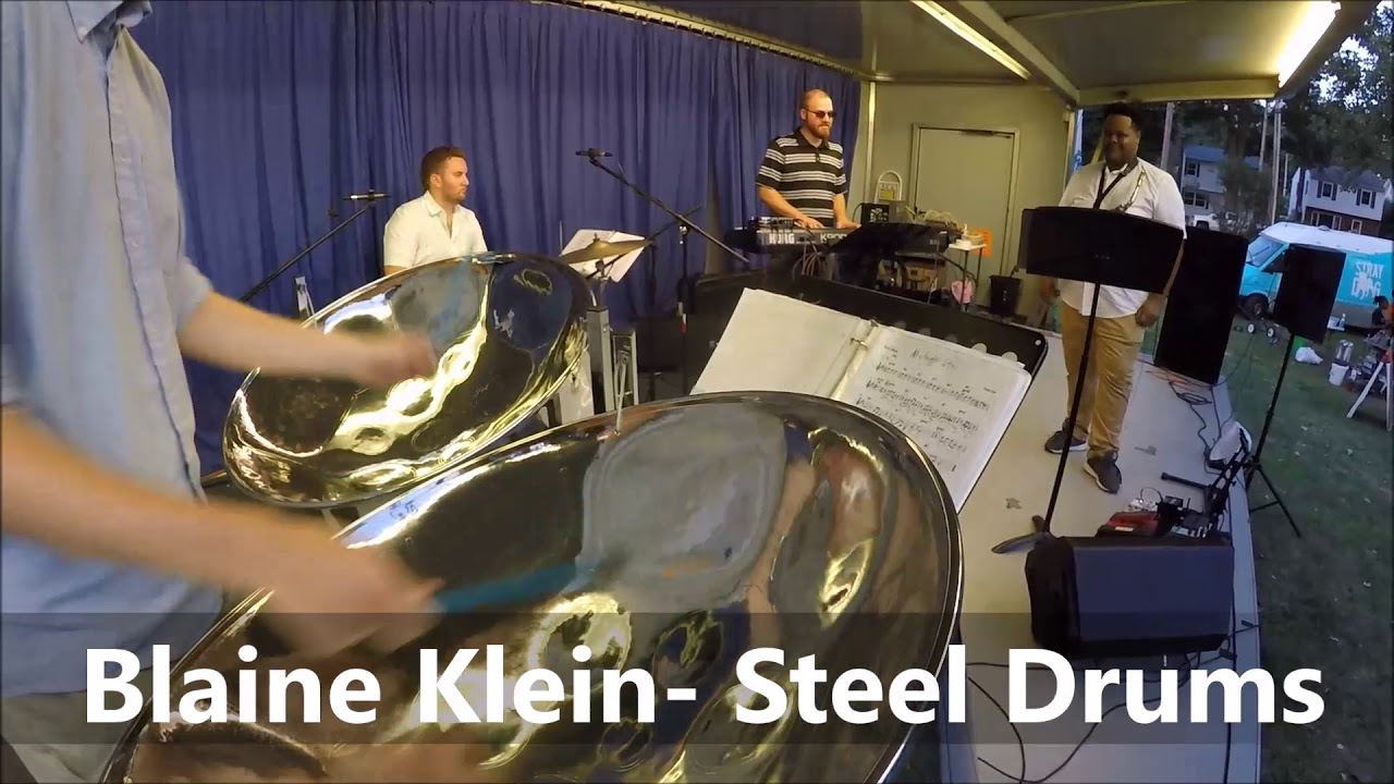 Blaine Klein (Steel Drums) solo on 