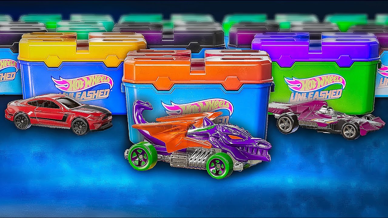Hot Wheels UNLEASHED - Opening 50+ Blind Boxes