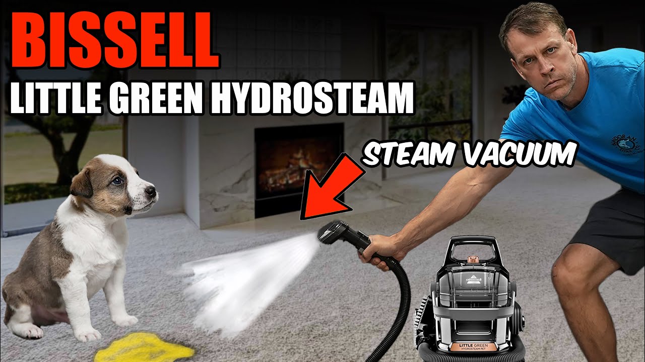 НОВЫЙ И УЛУЧШЕННЫЙ ПЯТНОВЫВОДИТЕЛЬ BISSELL | Пятновыводитель BISSELL Little Green HydroSteam PET ...