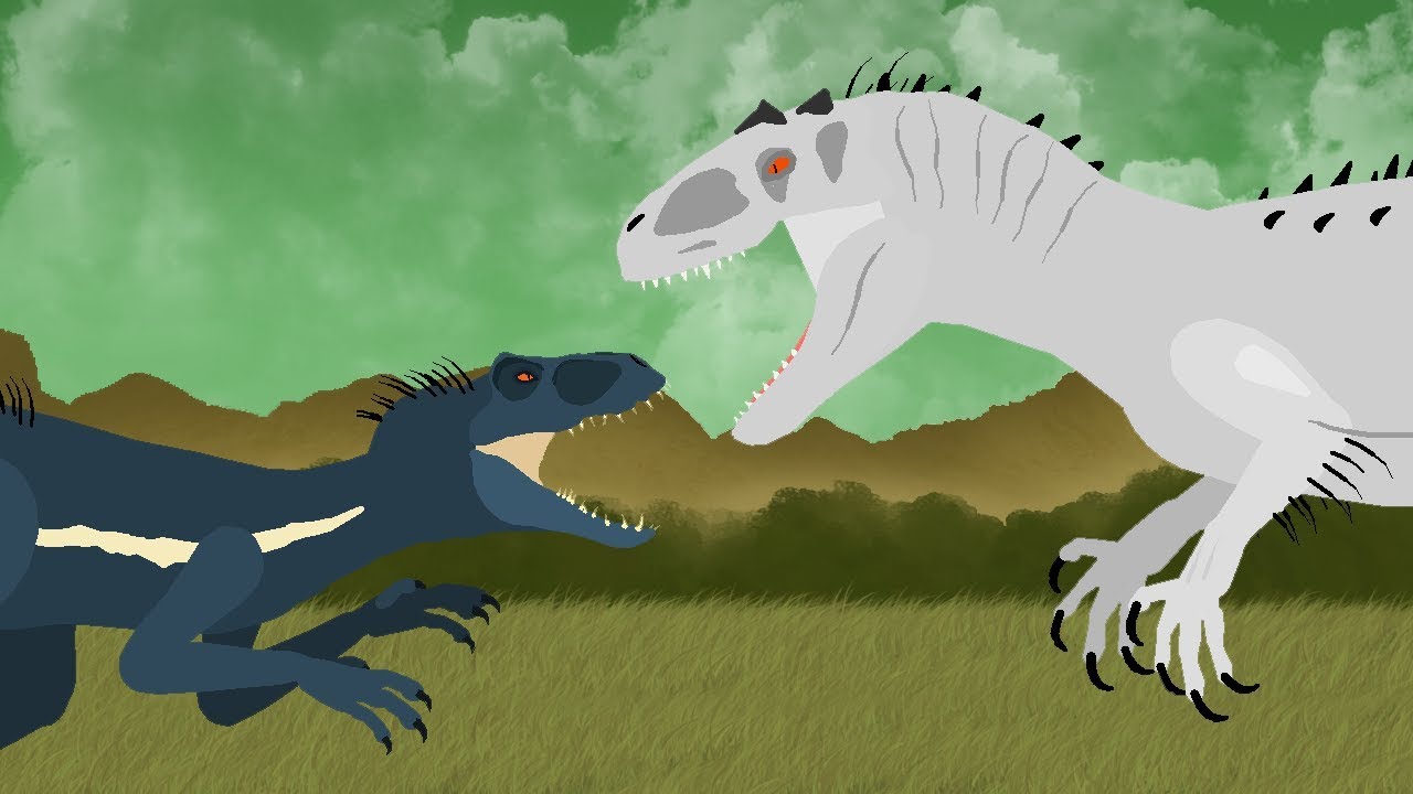 Dinosaur Pivot Battles | Indoraptor vs Indominus Rex | DinoMania