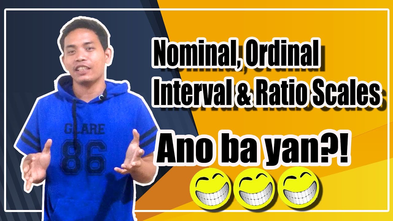 Research Tagalog: Measurement Scales (Nominal, Ordinal, Interval, Ratio)