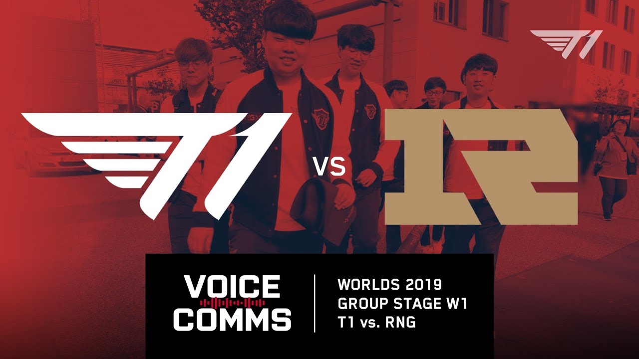 How T1 beat RNG at Worlds 2019 Group Stage | Worlds 2019 Voice Comms