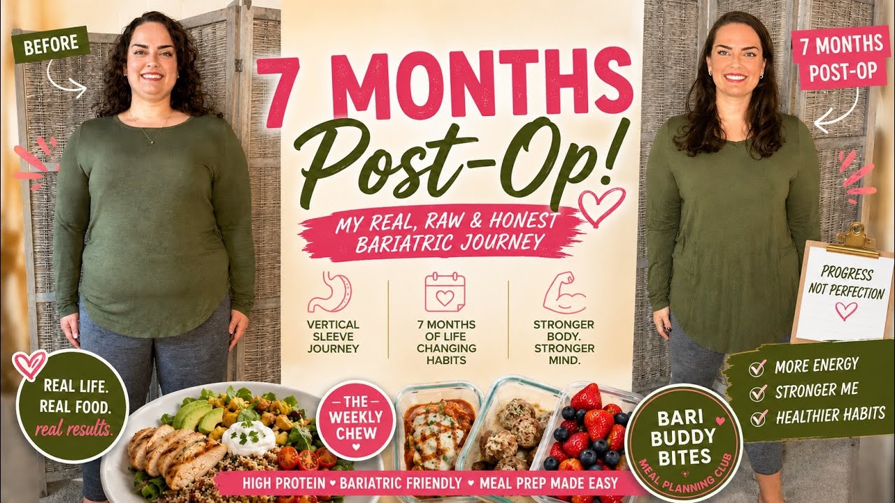 My Bariatric Surgery Story - Weight Loss Progress, Mental/Emotional Journey, Post-Op Recovery