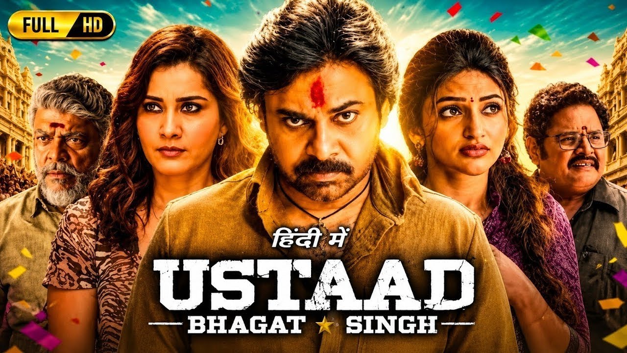 USTAAD BHAGAT SINGH - Full Movie Hindi Dubbed | New South Action Movie 2026 | 4K HD