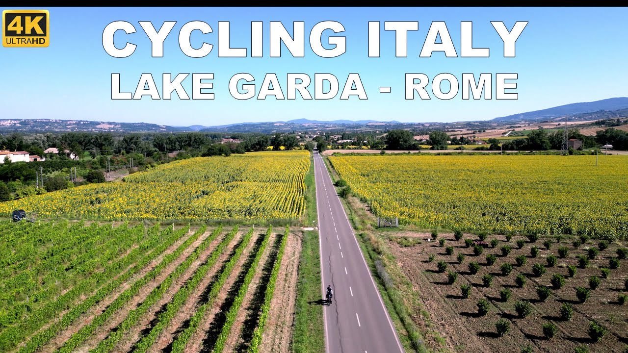 Cycling Italy, Lake Garda to Rome. Italy Austria Odyssey Episode 32