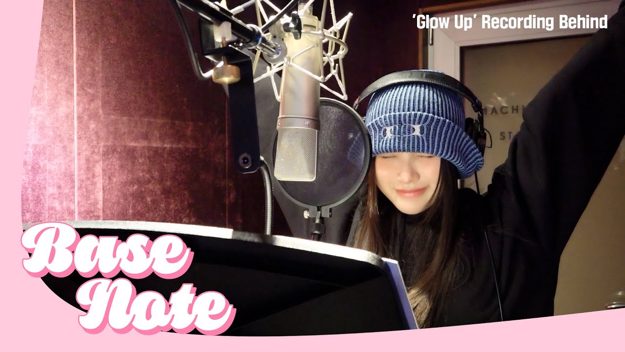 RESCENE (리센느) 'Glow Up' Recording Behind