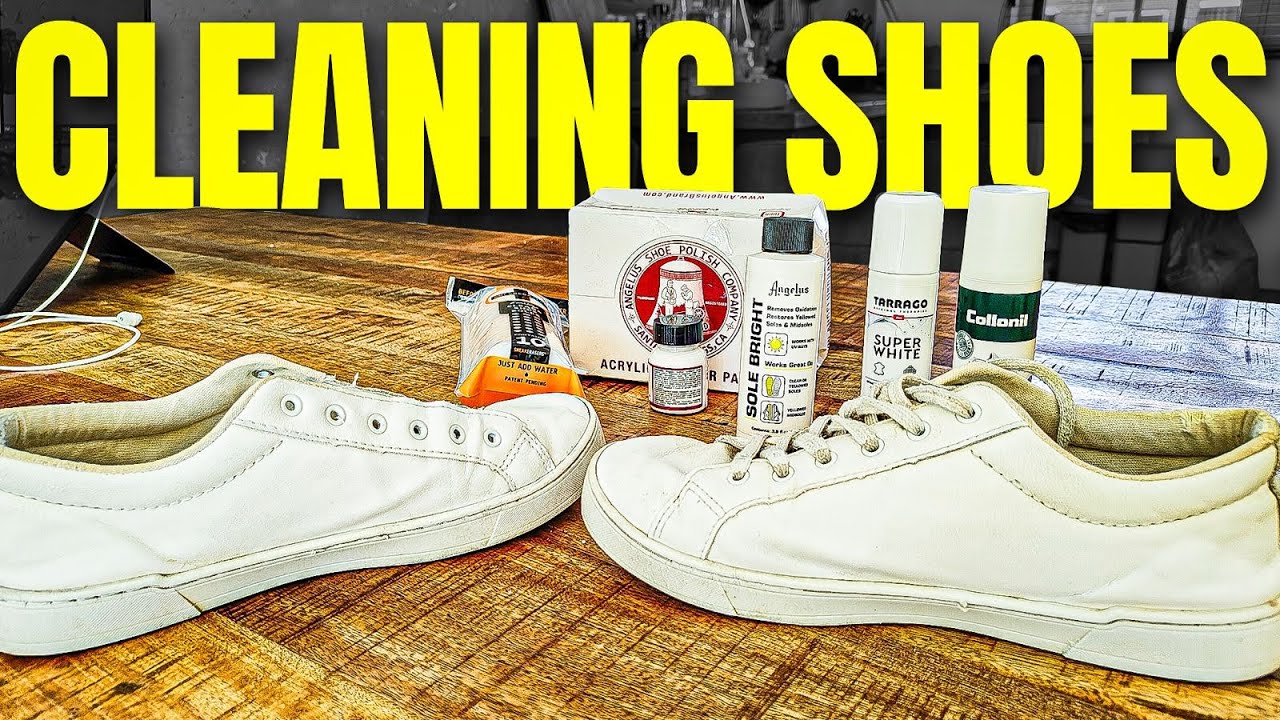 How To Use The Angelus Acrylic White Leather Paint