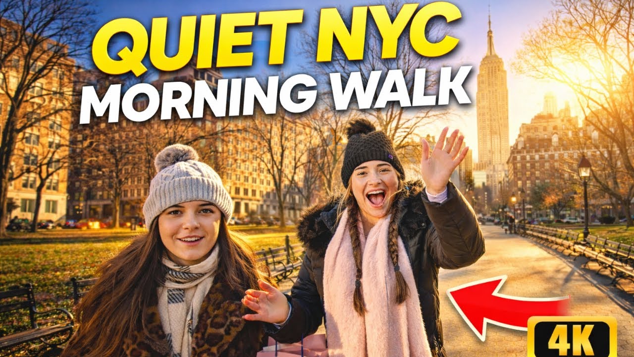 Walking Tour 4K Street Style: Fifth Avenue New York City