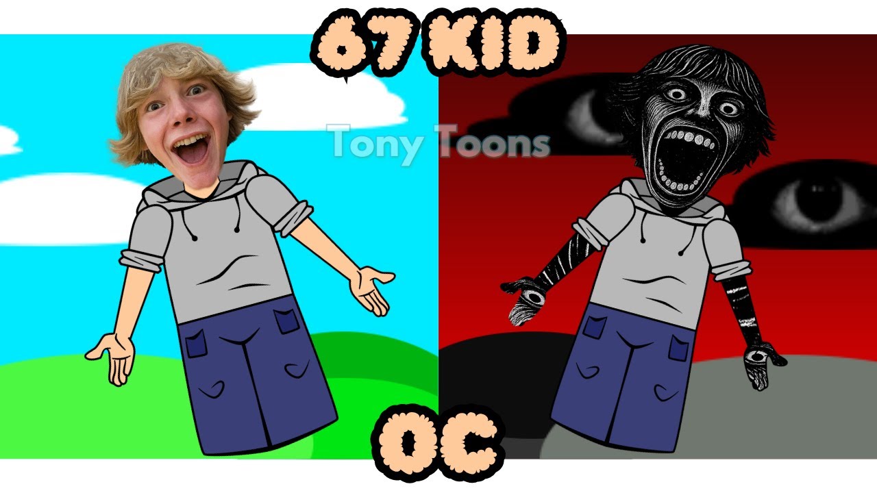 Мой Sprunki OC: 67 KID #67KID