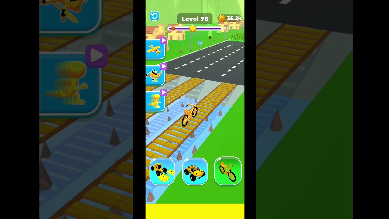 76 Shape Shifting Transformative Speed! Race Gameplay Awesomeness! 