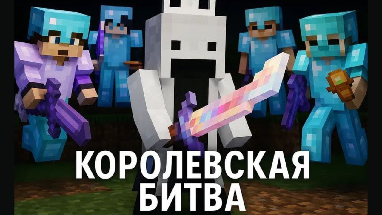 СКРАФТИЛ МЬЕЛЬНЕР НА КОРОЛЕВСКОЙ БИТВЕ В МАЙНКРАФТ!!! astrum