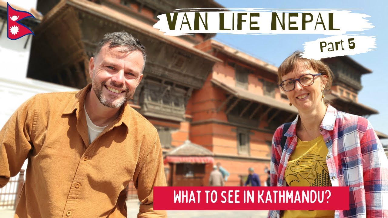 Exploring Kathmandu - Walking from Durbar Square to Thamel | Van Life Nepal | The Hippie Trail #59