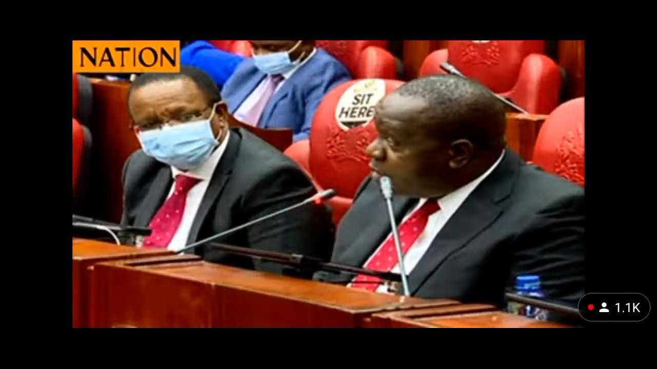 Cs Matiangi faces MP's over removal of Deputy president security