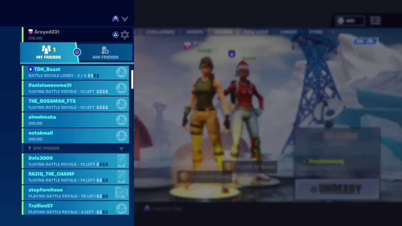 Fortnite BN Player Majid n Muhammad
