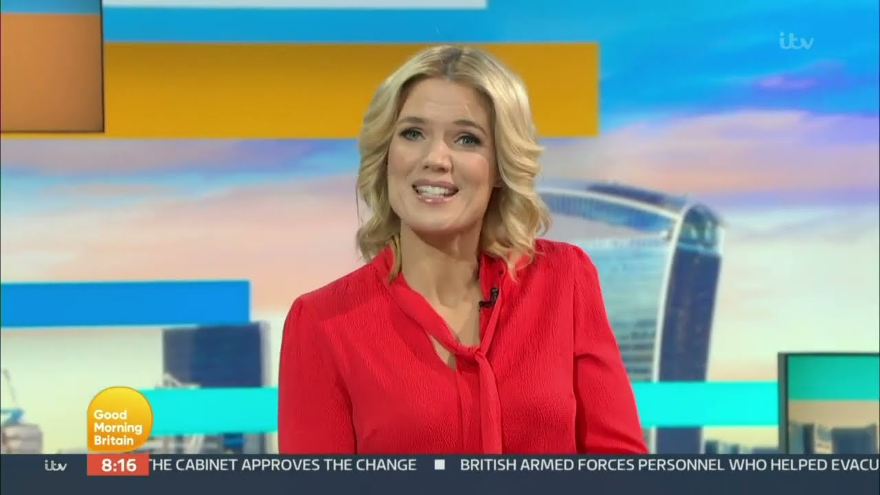 Charlotte Hawkins - Good Morning Britain 19th January 2022