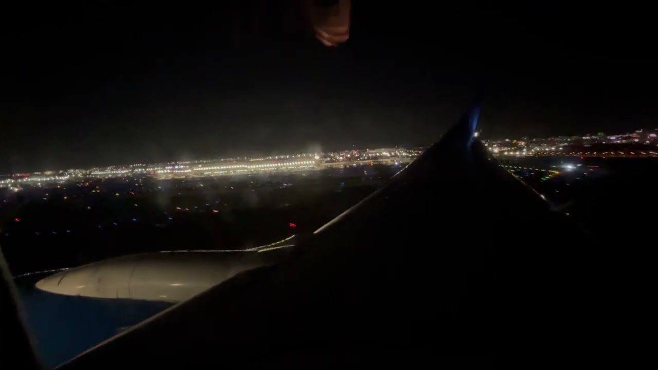 NIGHT TIME CHICAGO APPROACH | United 737-800 approach into ORD