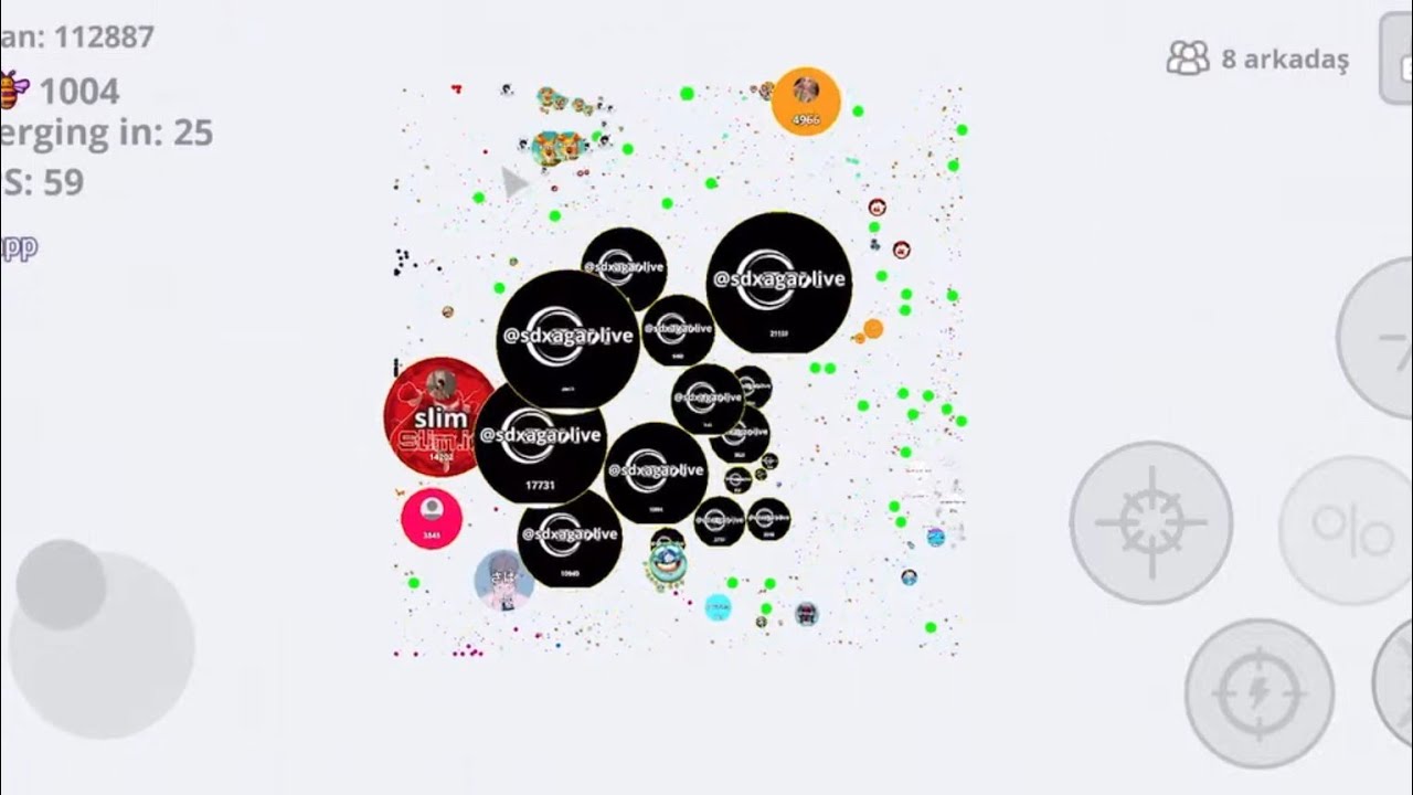 SDX yt live Agario | AGARIO GAMEPLAY ❤‍🔥