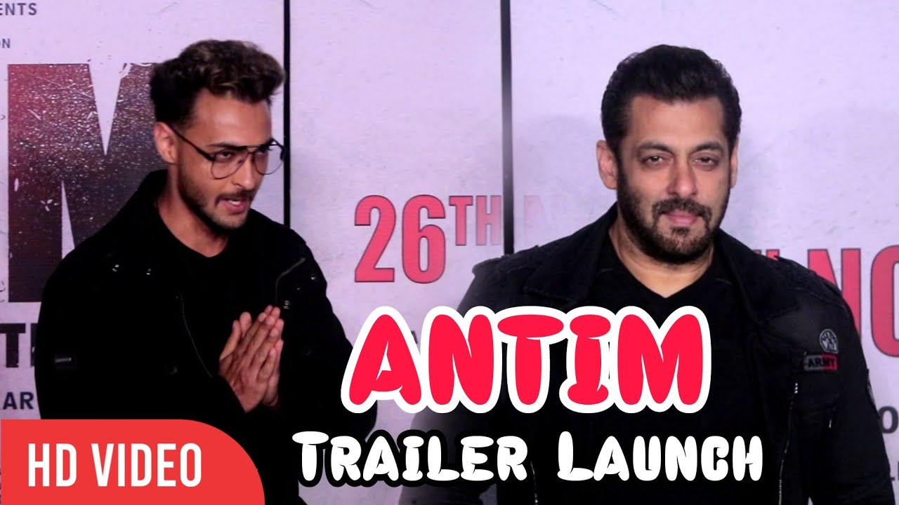 Salman Khan & Aayush Sharma Makes MACHO ENTRY at ANTIM Trailer Launch