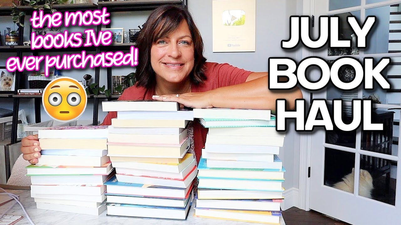 JULY BOOK HAUL! HOW DID I END UP WITH SO MANY BOOKS!?