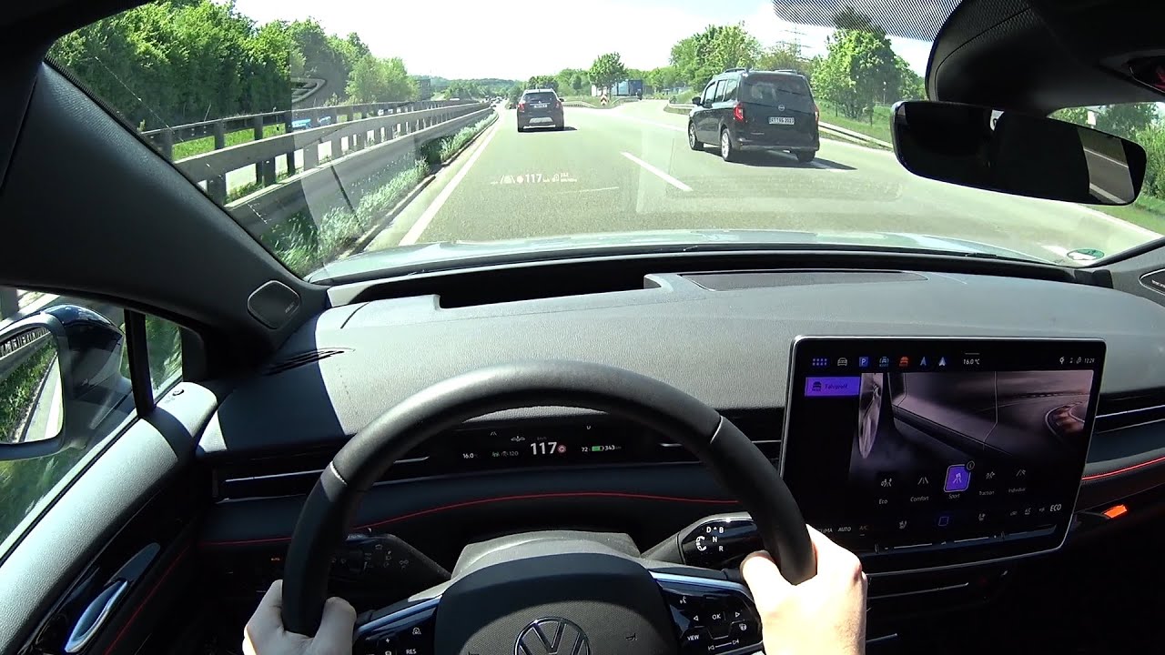 2025 VW ID.7 Tourer GTX - short test drive | POV