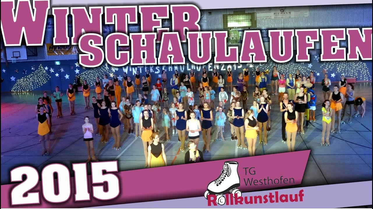 Winterschaulaufen Remscheider TV 2015 - Rollkunstlauf Artistic Figure Rollerskating
