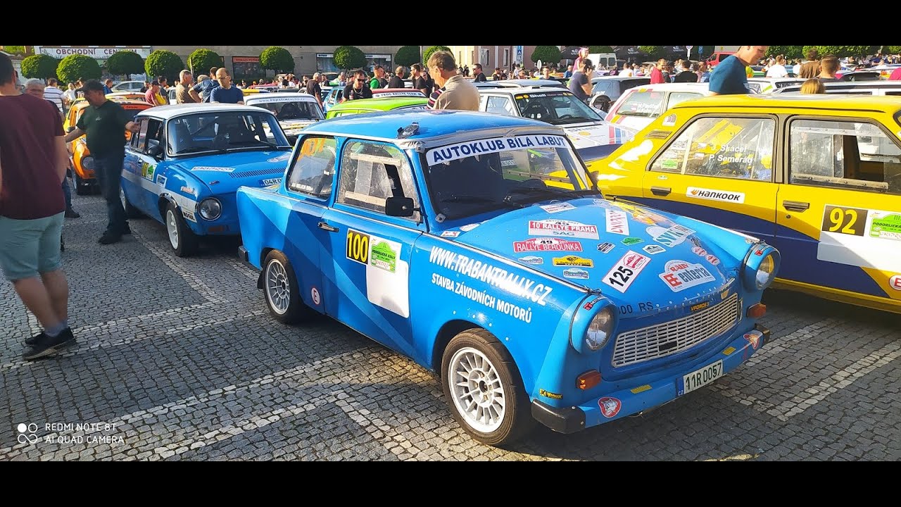 ČMPR Podorlická rallye 2022 Trabant 800RS Jiří Formánek - Jiří Melich