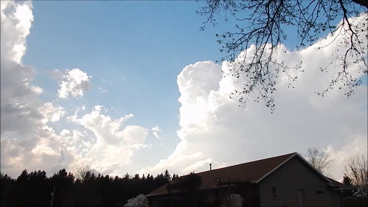 Severe Thunderstorm/Hailstorm - April 25, 2016 - West Bend, WI