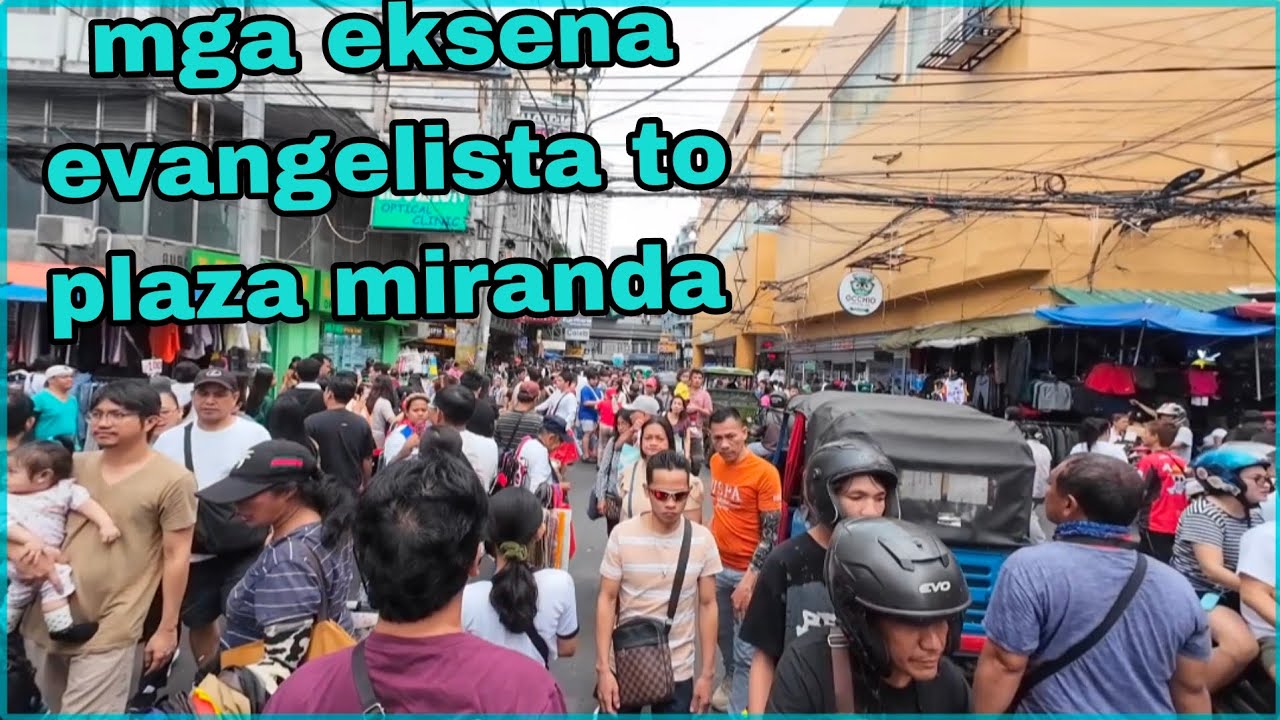 Mga eksena evangelista to plaza miranda#tonyvlogs