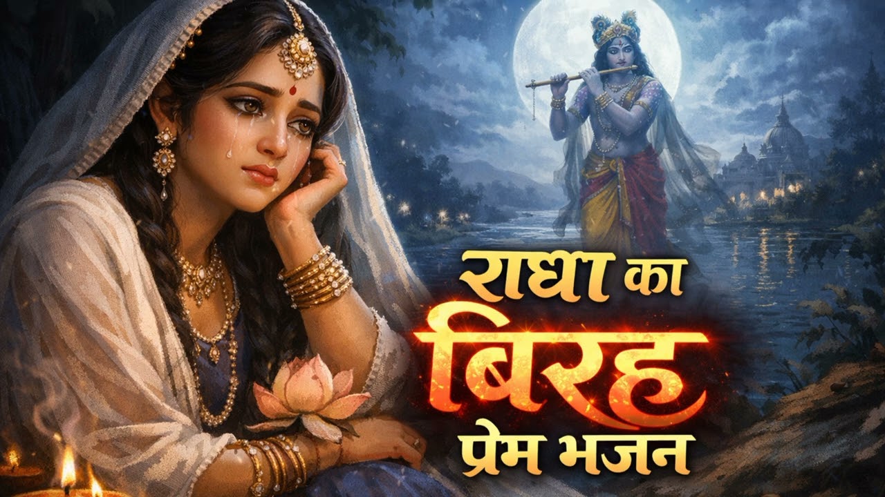 राधा का बिरहा प्रेम एक भक्ति भजन