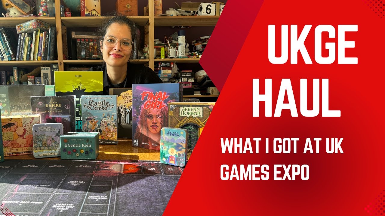 UK Games Expo 2025 Boardgame Haul