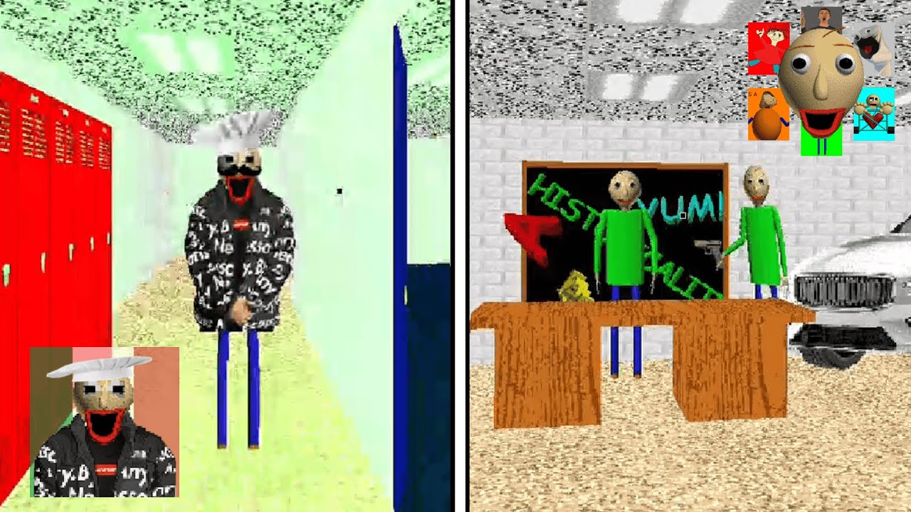 Playing Pizza Mode and Double Trouble (Raldi's Crackhouse)