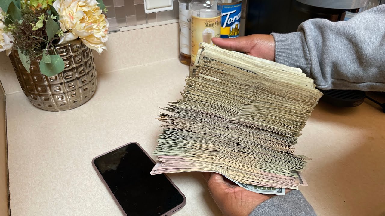 100 ENVELOPES SAVINGS CHALLENGE UNSTUFFING🤑 | HOW TO SAVE $5,000 QUICK! #100envelopechallenge