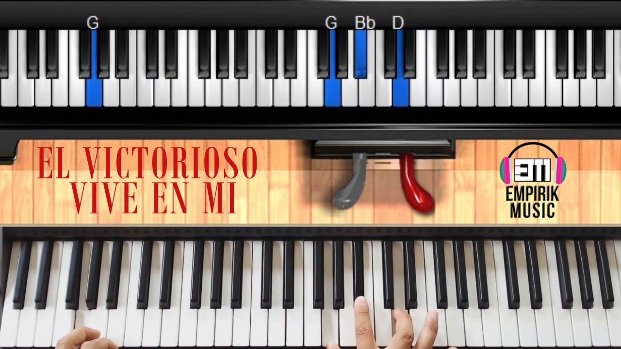 EL VICTORIOSO VIVE EN MI (PIANO)