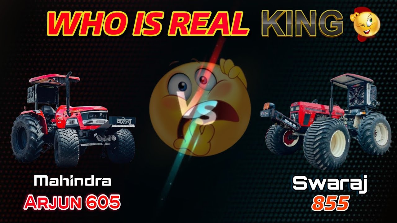 Swaraj 855 V/S Mahindra Arjun 605 | Comparison || Who Is Real King || Noice Factz