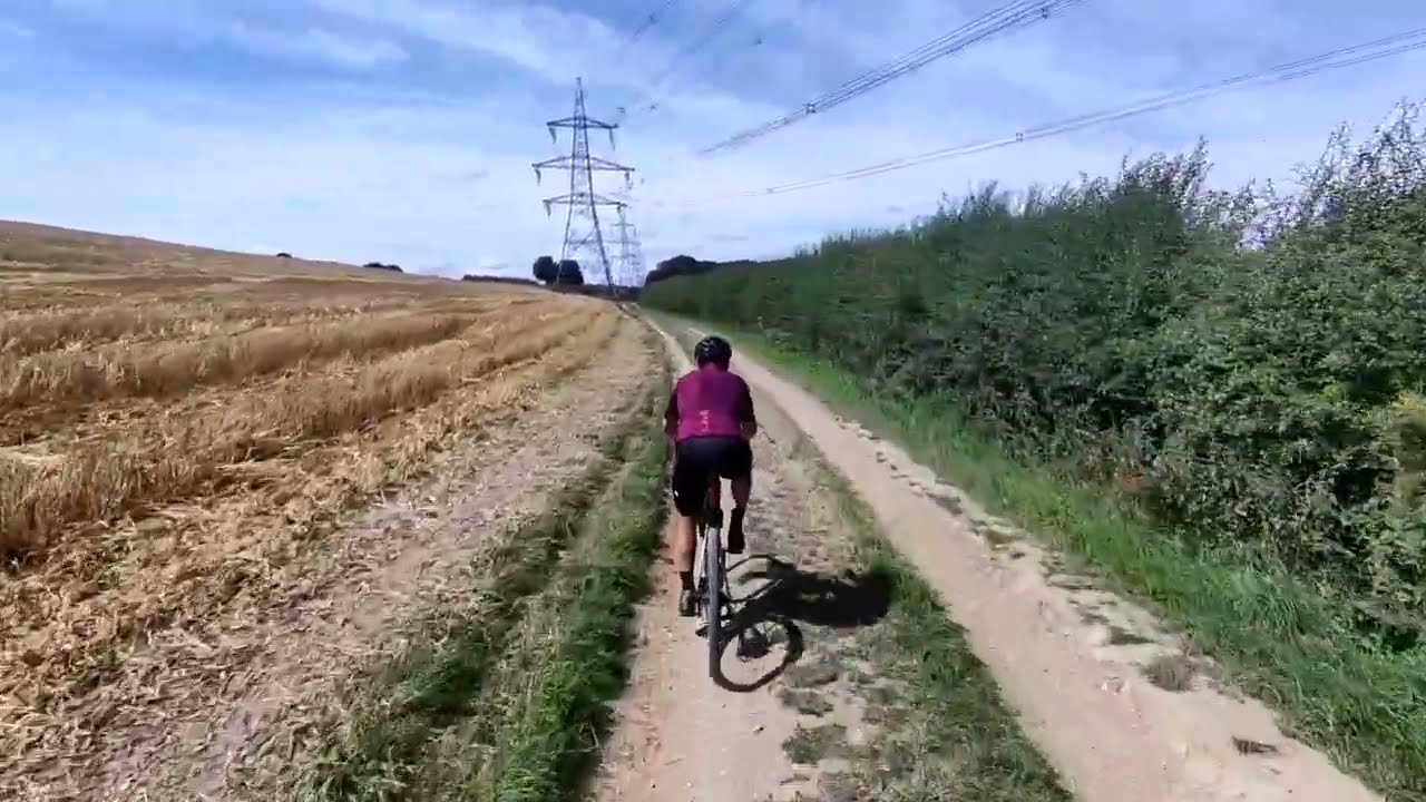 Zeblaze smart watch testing whilst Gravel cycling