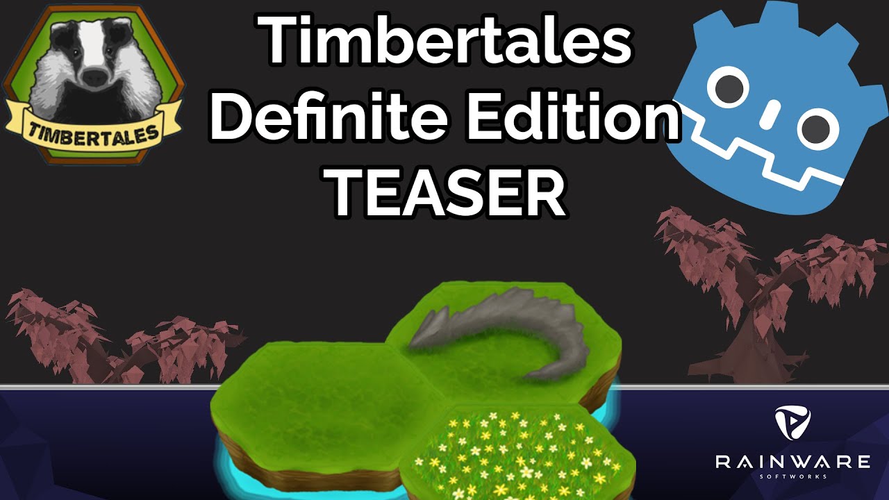 Sneak Peek: Timbertales Definite Edition - New Game In Development Using Godot Engine livecoding