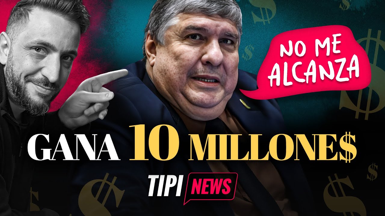 Senador SE QUEJA porque SOLO GANA 10 MILLONES$$