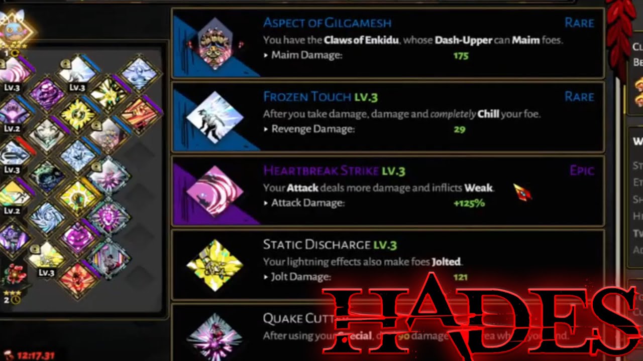 This is How I Cleared The Game With Aspect Of Gilgamesh Twin Fists! Hades