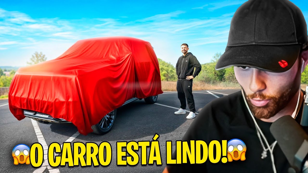WINDOH REAGE AO NOVO CARRO DE SONHO DE TIAGOVSKI!