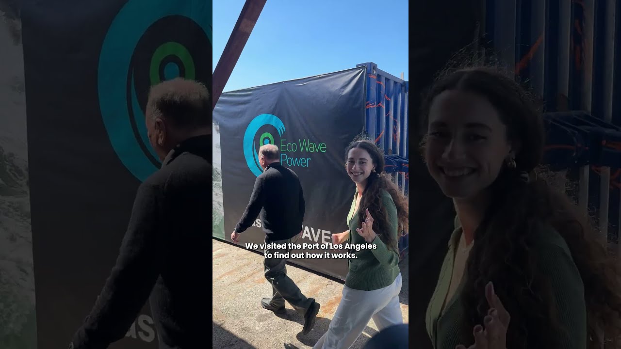 Eco Wave Power's technology by Going Green Media