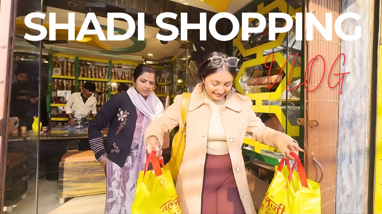 My First Family Vlog 🥰 - Day 01| Didi Ki Shaadi Shopping #vlog #youtube 