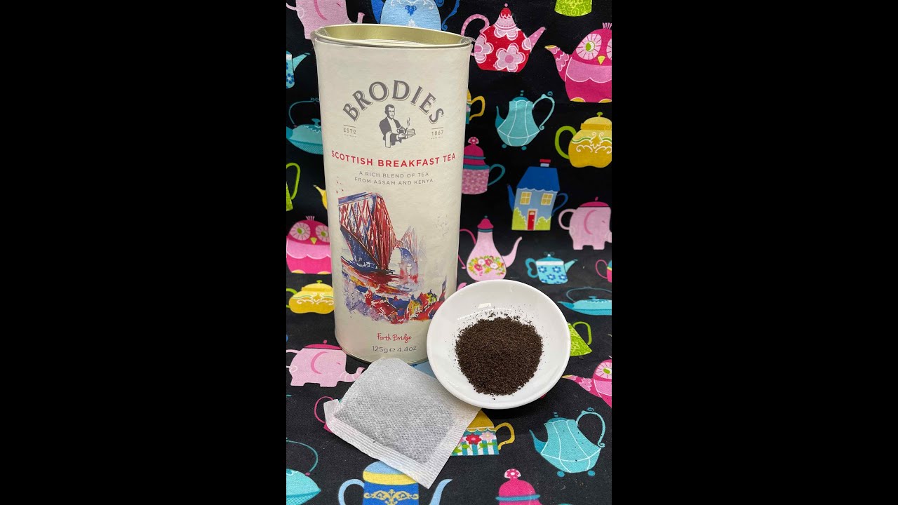 Brodies Teas -  Scottish Breakfast Tea; Tea with Linda